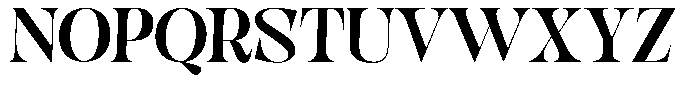 Pronela Medium Font UPPERCASE