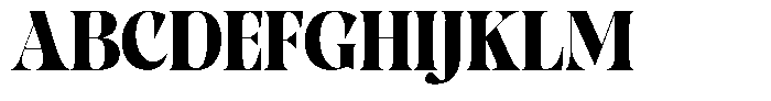 Pronela Regular Font UPPERCASE