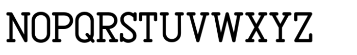 Proofreader Regular JNL Font UPPERCASE