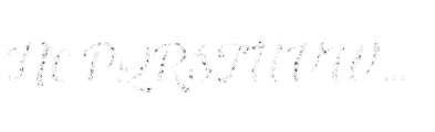 Proper Tavern Script Core Halftone Font UPPERCASE