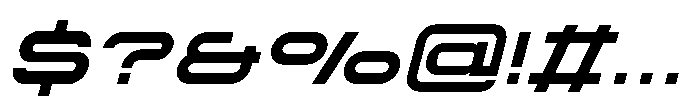 Proscenium Italic Font OTHER CHARS