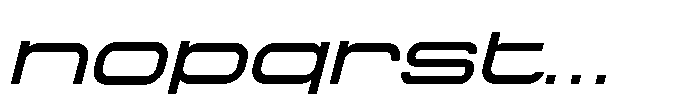 Proscenium Light Italic Font LOWERCASE