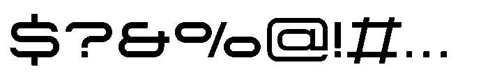 Proscenium Light Font OTHER CHARS
