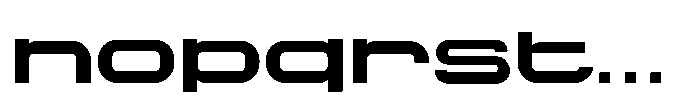 Proscenium Regular Font LOWERCASE