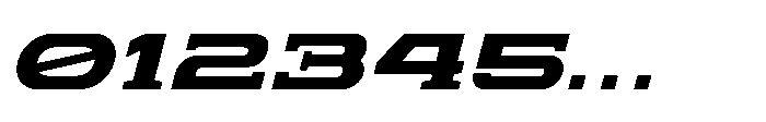Proscenium Slab Bold Italic Font OTHER CHARS