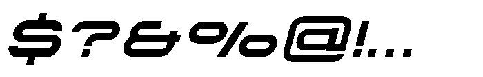 Proscenium Slab Italic Font OTHER CHARS