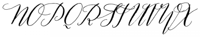 Prosciutto Mixed Font UPPERCASE