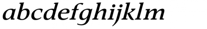 Prospect Bold Italic Font LOWERCASE