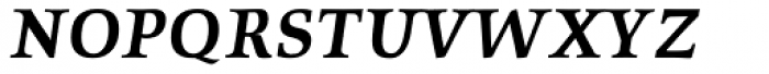 Prospera Bold Italic Font UPPERCASE