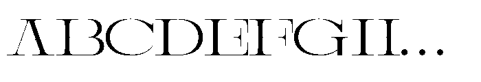 Prostetrix Regular Font UPPERCASE
