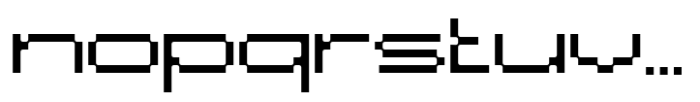 Protagon Ultra Expanded Font LOWERCASE