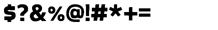 Proto Code Font OTHER CHARS