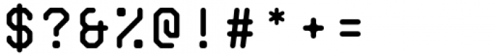 Proto Mono Regular Font OTHER CHARS