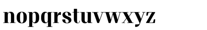 Proto Serif Bold Font LOWERCASE