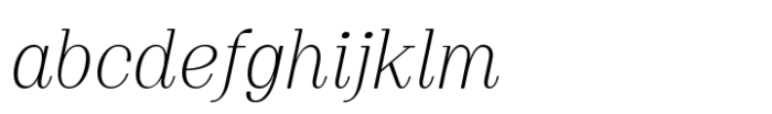 Proto Serif Light Italic FONT