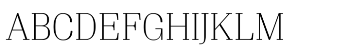 Proto Serif Light Font UPPERCASE