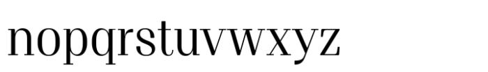 Proto Serif Medium Font LOWERCASE