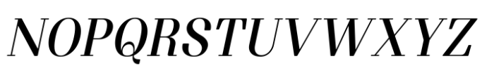 Proto Serif Semibold Italic Font UPPERCASE