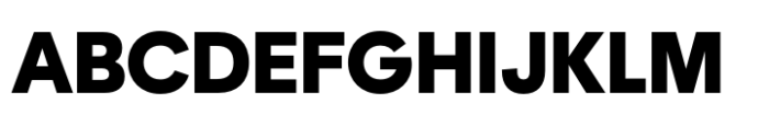 Protofo Black Font UPPERCASE