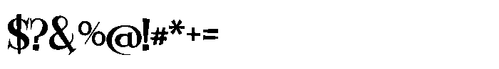 Proton Pop Font OTHER CHARS