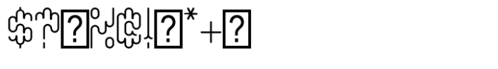Protozoa Std Regular Font OTHER CHARS