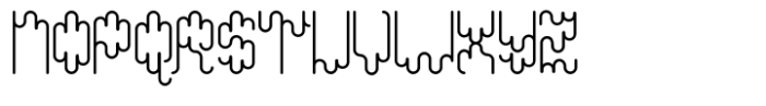 Protozoa Std Regular Font UPPERCASE