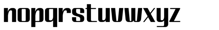 Protura Bold Font LOWERCASE