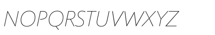 Provan Formal Thin Italic Font UPPERCASE