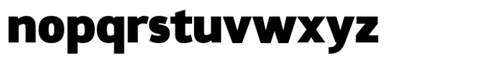 Prox Black Font LOWERCASE