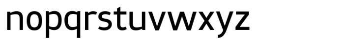 Prox Variable Regular Font LOWERCASE