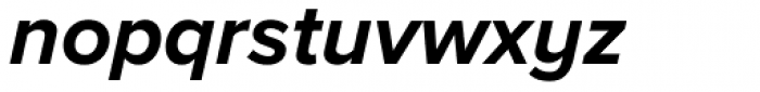 Proxima Nova A Bold Italic Font LOWERCASE