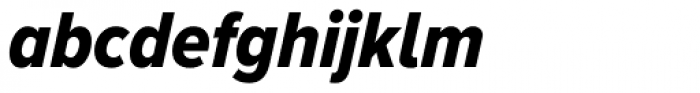 Proxima Nova A Cond ExtraBold Italic Font LOWERCASE