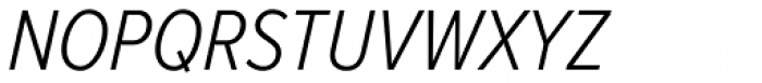 Proxima Nova A Cond Light Italic Font UPPERCASE