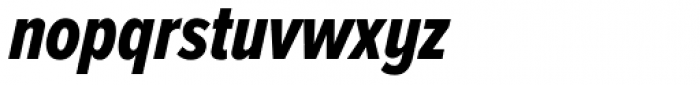 Proxima Nova A ExtraCond ExtraBold Italic Font LOWERCASE