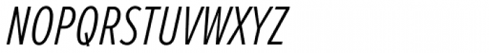 Proxima Nova A ExtraCond Light Italic Font UPPERCASE