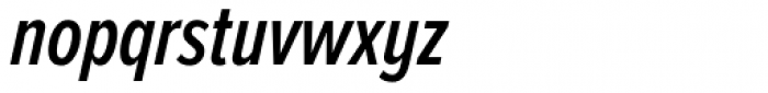Proxima Nova A ExtraCond SemiBold Italic Font LOWERCASE