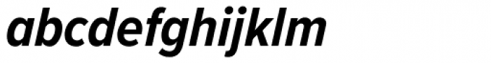 Proxima Nova Cond Bold Italic Font LOWERCASE
