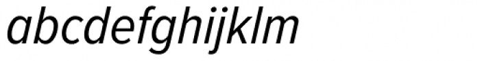 Proxima Nova Cond Italic Font LOWERCASE