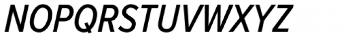 Proxima Nova Cond Medium Italic Font UPPERCASE
