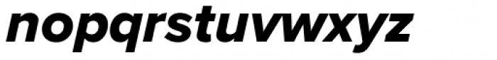 Proxima Nova ExtraBold Italic Font LOWERCASE