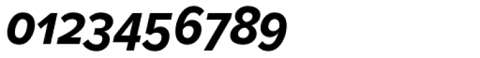 Proxima Nova S Cond Bold Italic Font OTHER CHARS