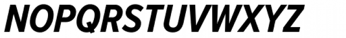 Proxima Nova S Cond Bold Italic Font UPPERCASE