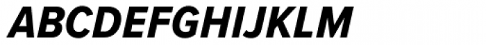Proxima Nova S Cond Bold Italic Font LOWERCASE