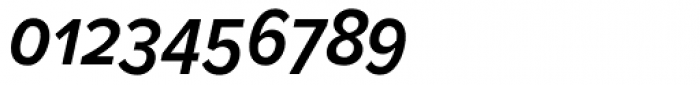 Proxima Nova S Cond SemiBold Italic Font OTHER CHARS