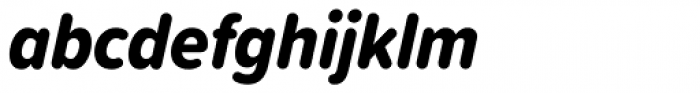 Proxima Soft Cond ExtraBold Italic Font LOWERCASE