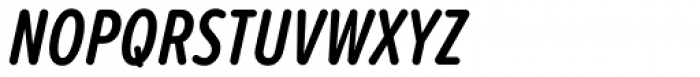 Proxima Soft ExtraCond SemiBold Italic Font UPPERCASE