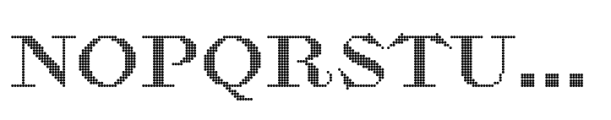 Proximity D Bold 100 Font UPPERCASE