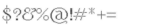 Proximity D Light 100 Font OTHER CHARS