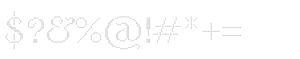 Proximity D Light 25 Font OTHER CHARS