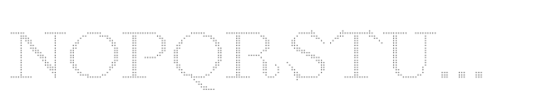 Proximity D Light 25 Font UPPERCASE